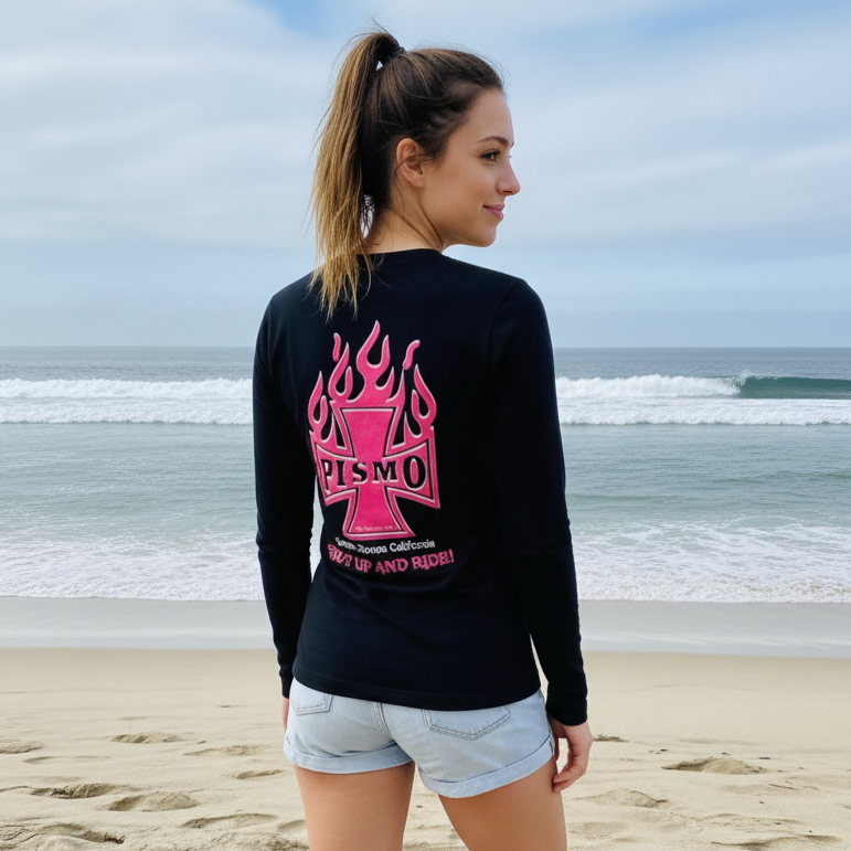 Long Sleeve - IC Pink - Female Back