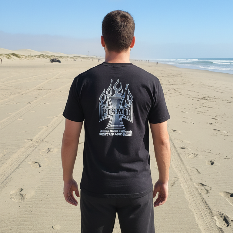 Short Sleeve - IC White - Male Back