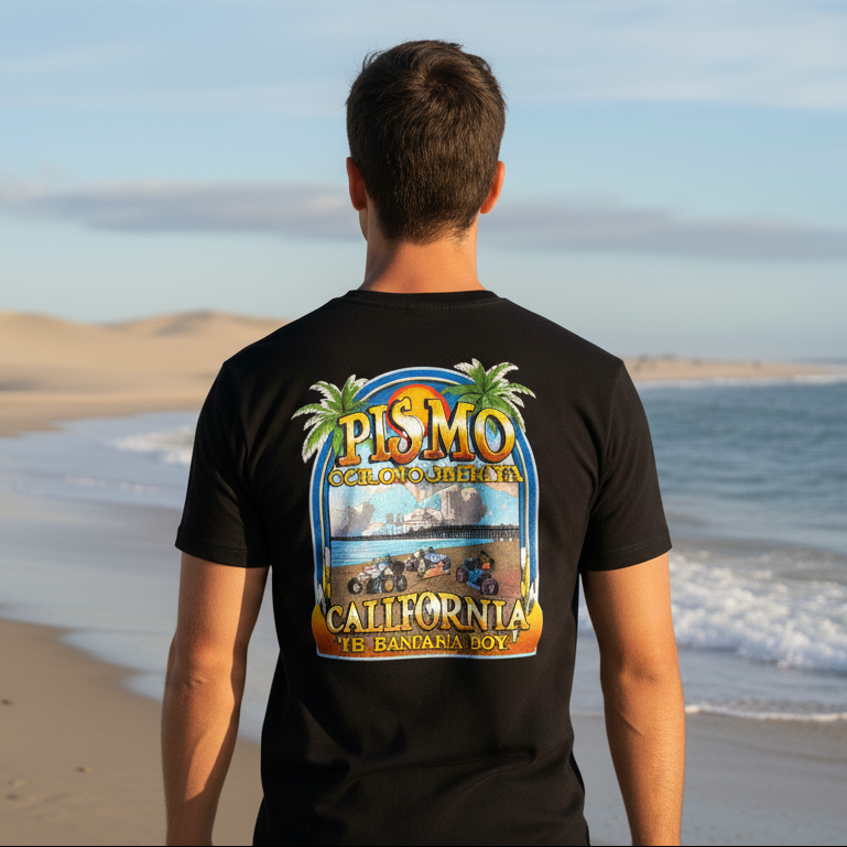 Tshirt - Campfire - Male Back